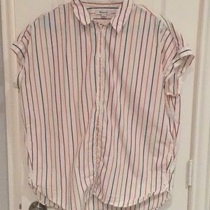Madewell oversized short sleeve shirts